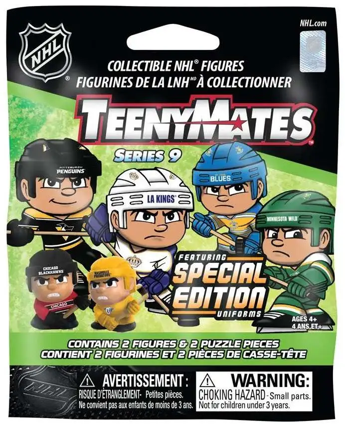 NHL TeenyMates Hockey Series 9 Mystery Pack [2 RANDOM Figures, Damaged Package]