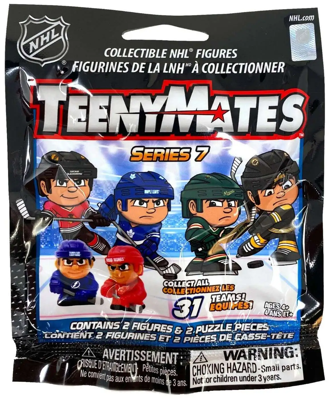 NHL TeenyMates Hockey Series 7 Mystery Pack [2 RANDOM Figures]