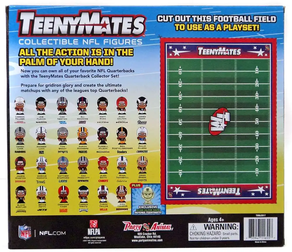 NFL TeenyMates Football Series 1 Quarterbacks Miami Dolphins Minifigure  Loose Party Animal Toys - ToyWiz