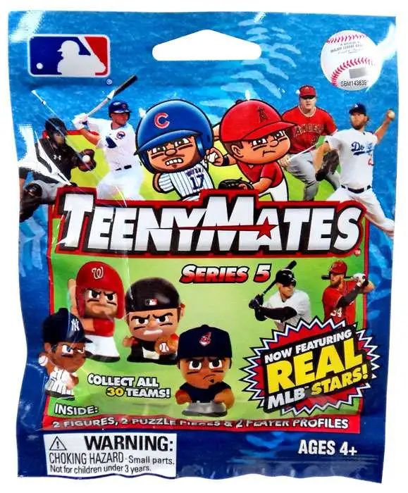 MLB TeenyMates Baseball Series 5 Mystery Pack [2 RANDOM Figures]