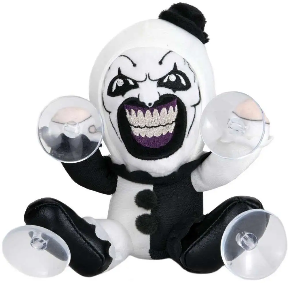 The Terrifier 3 Art the Clown 6-Inch Plush Window Clinger (Pre-Order ships June)