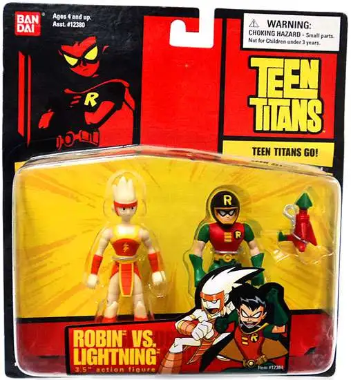 2 pack FREE SHIPPING !! HTF Gizmo Red X Robin Teen Titans Go 