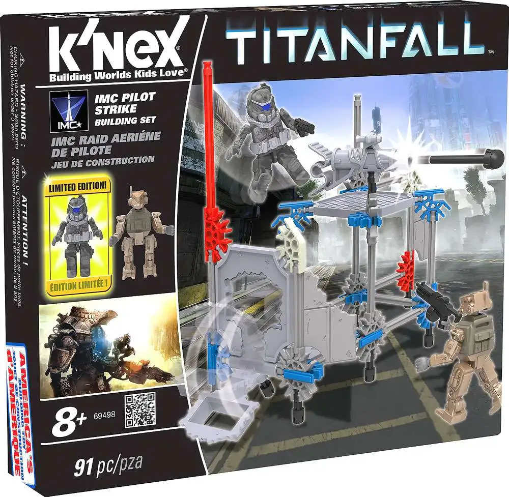 K'NEX Titanfall IMC Pilot Strike Building Set 91pcs Kn69498 for sale online 