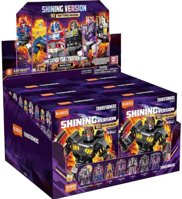 Transformers Shining Version 03 Shattered Universe Mystery Box SV 03 [6 Packs]
