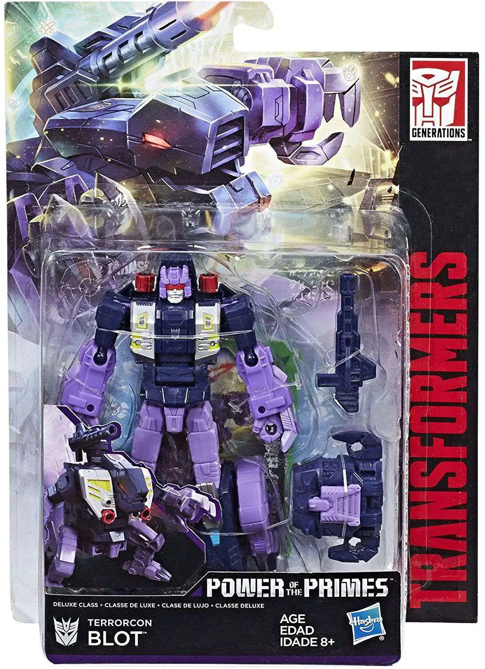Transformers Generations Power of the Primes Deluxe Class Terrorcon Blot 