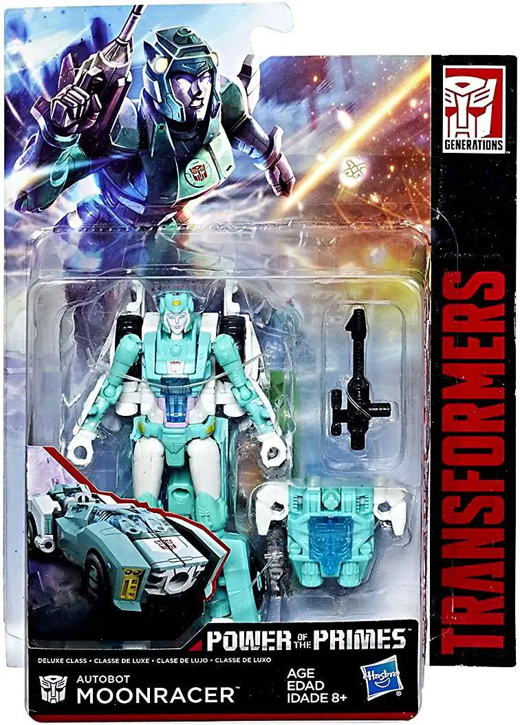 Transformers Generations Power of The Primes Deluxe Class Moonracer New MOSC 