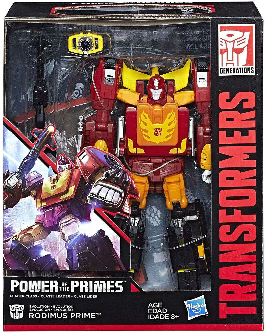 Transformers ~ POWER OF THE PRIMES LEADER CLASS RODIMUS UNICRONUS FIGURE 