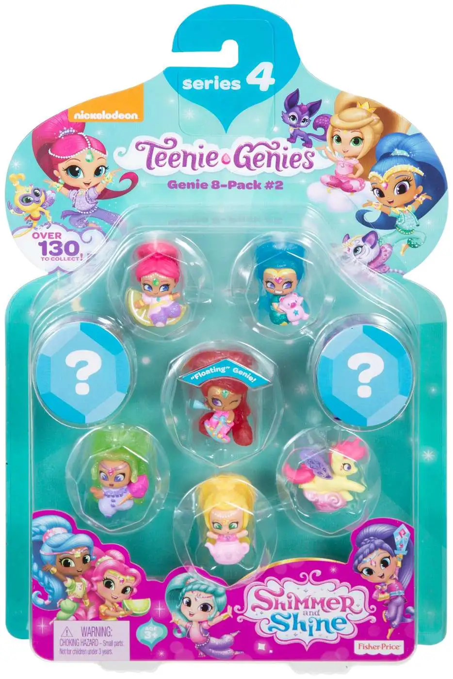 New Teenie Genies Series 4 #11 Collectables Shimmer and Shine Nickelodeon 8 Pack 
