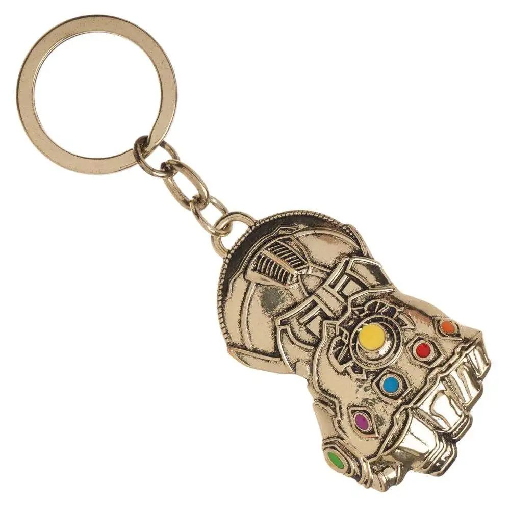 The Avengers Infinity War Endgame Iron Man Infinity Gauntlet Key Chains Keychain 