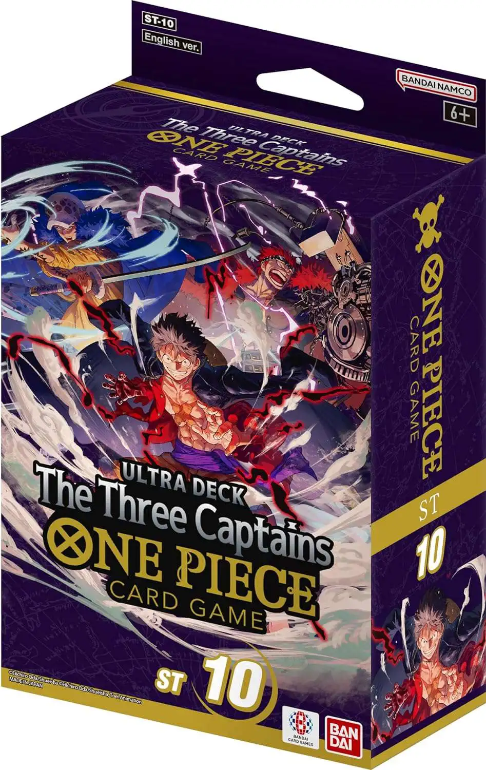 One Piece Trading Card Game The Three Captains Ultra Deck ST10 ENGLISH