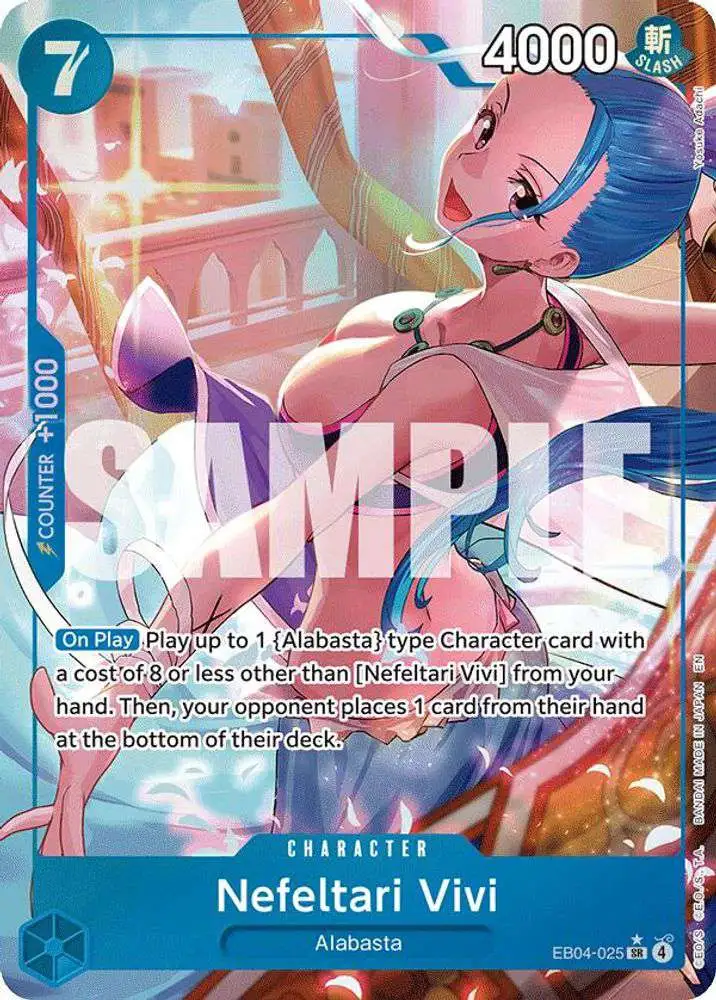 One Piece Trading Card Game The Azure Seas Seven Single Card Super