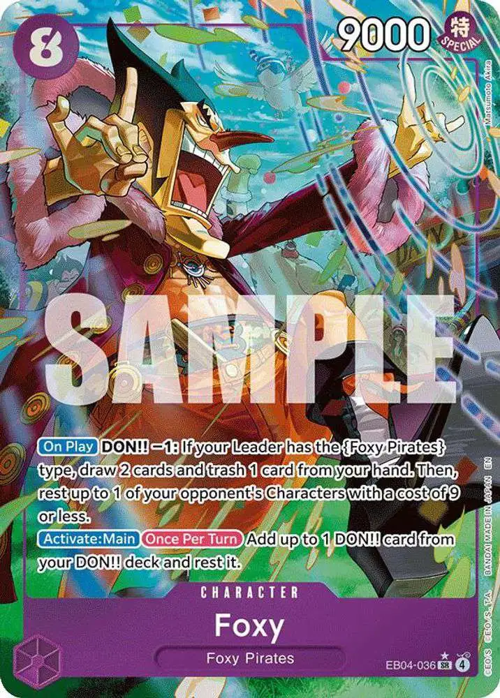 One Piece Trading Card Game The Azure Seas Seven Single Card Super