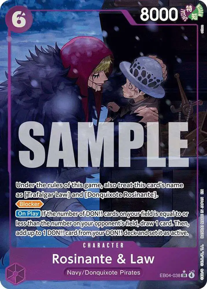 One Piece Trading Card Game The Azure Seas Seven Single Card Super