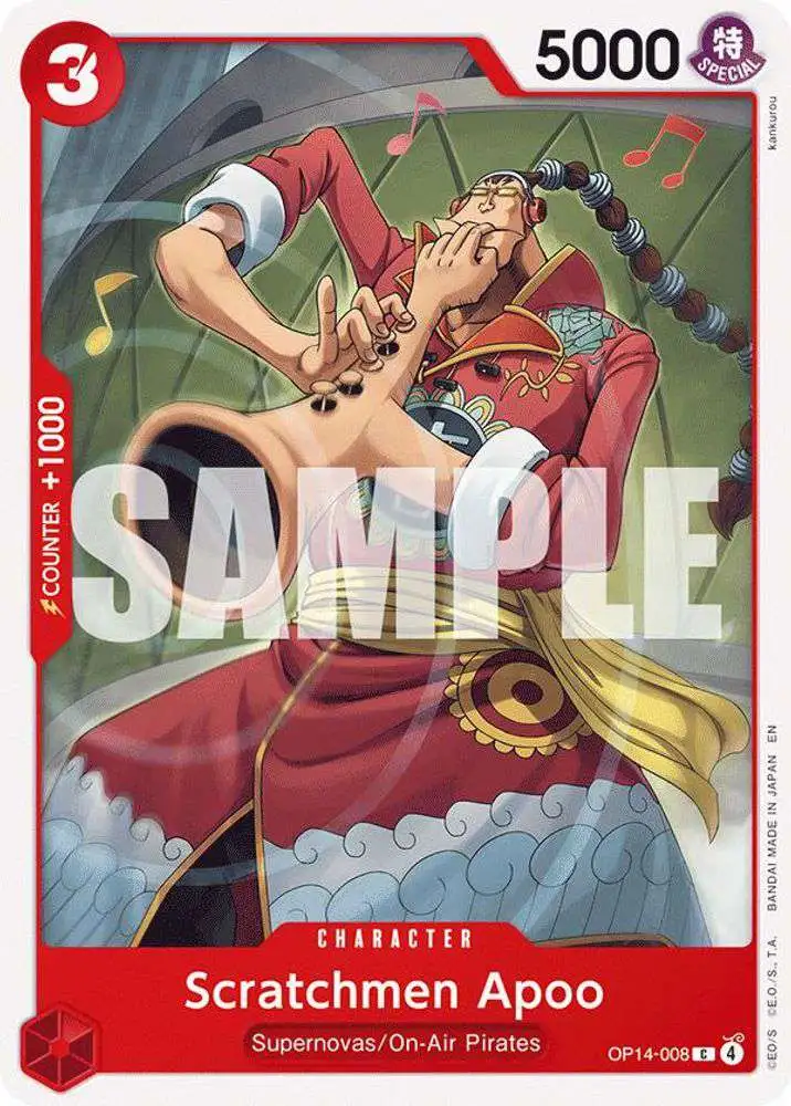 One Piece Trading Card Game The Azure Seas Seven Single Card