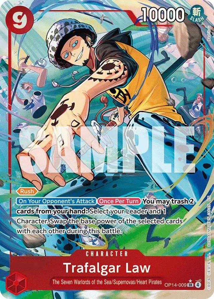 その他 TRAFALGARLAW (BANDAI) One Piece Trading Card Game The Azure Seas Seven Single Card Super