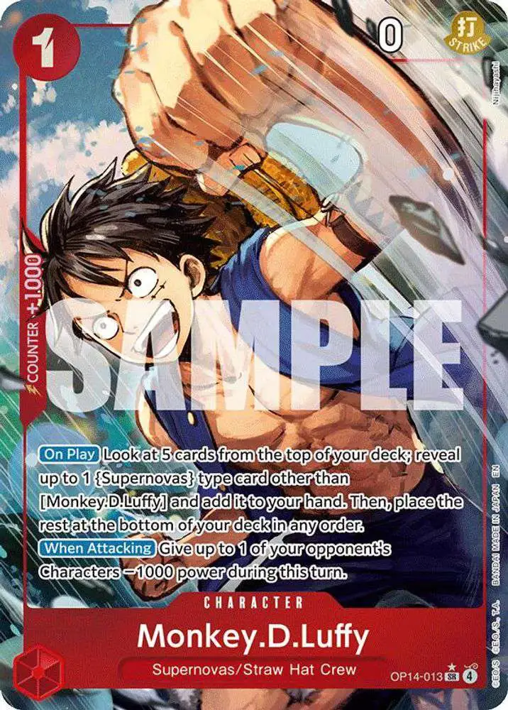 One Piece Trading Card Game The Azure Seas Seven Single Card Super