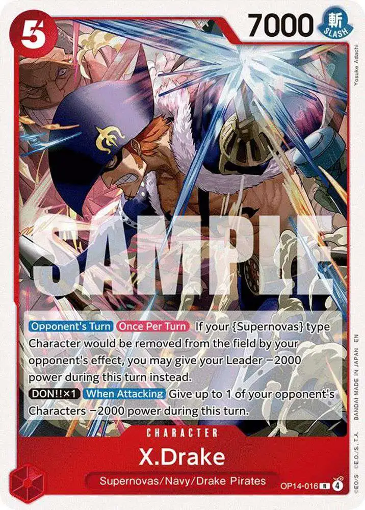 One Piece Trading Card Game The Azure Seas Seven Single Card Rare