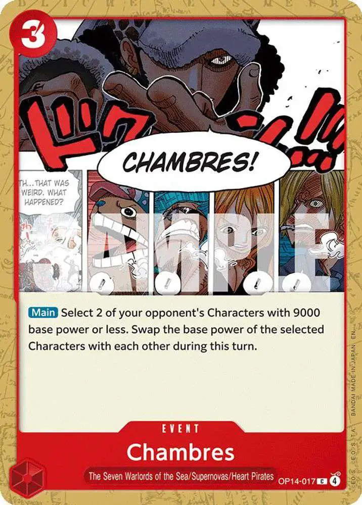 One Piece Trading Card Game The Azure Seas Seven Single Card