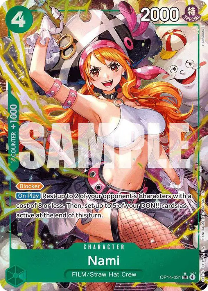 One Piece Trading Card Game The Azure Seas Seven Single Card Super