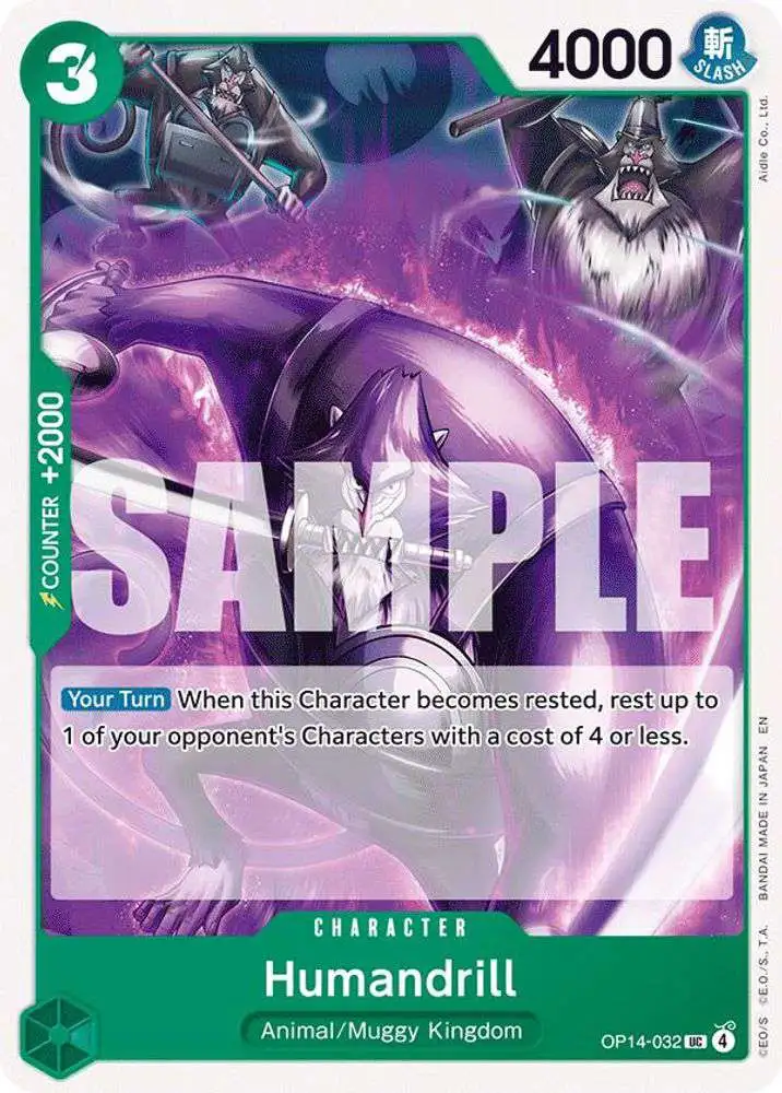 One Piece Trading Card Game The Azure Seas Seven Single Card