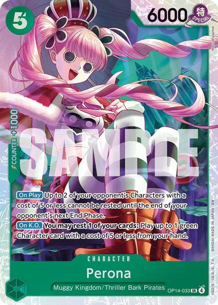 One Piece Trading Card Game The Azure Seas Seven Single Card Super