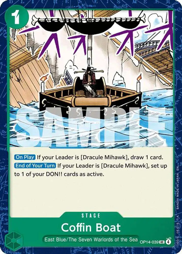 One Piece Trading Card Game The Azure Seas Seven Single Card
