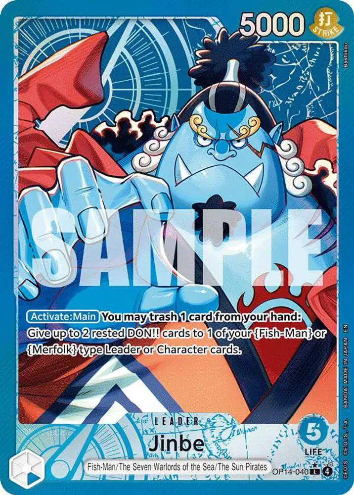 One Piece Trading Card Game The Azure Seas Seven Single Card