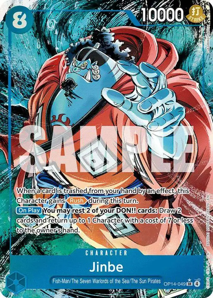 One Piece Trading Card Game The Azure Seas Seven Single Card Super