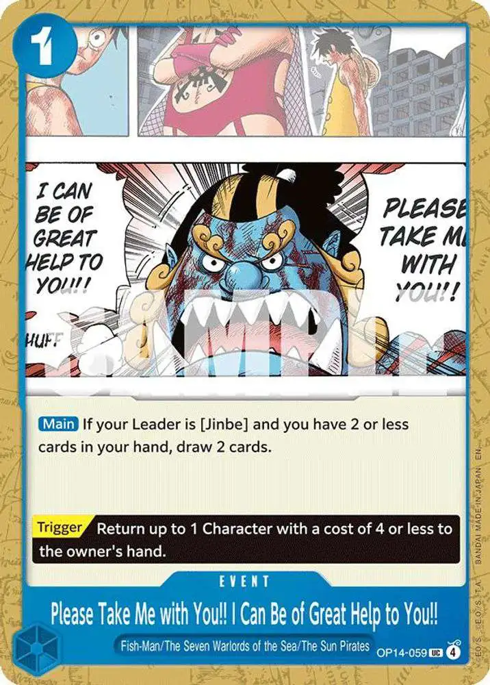 One Piece Trading Card Game The Azure Seas Seven Single Card