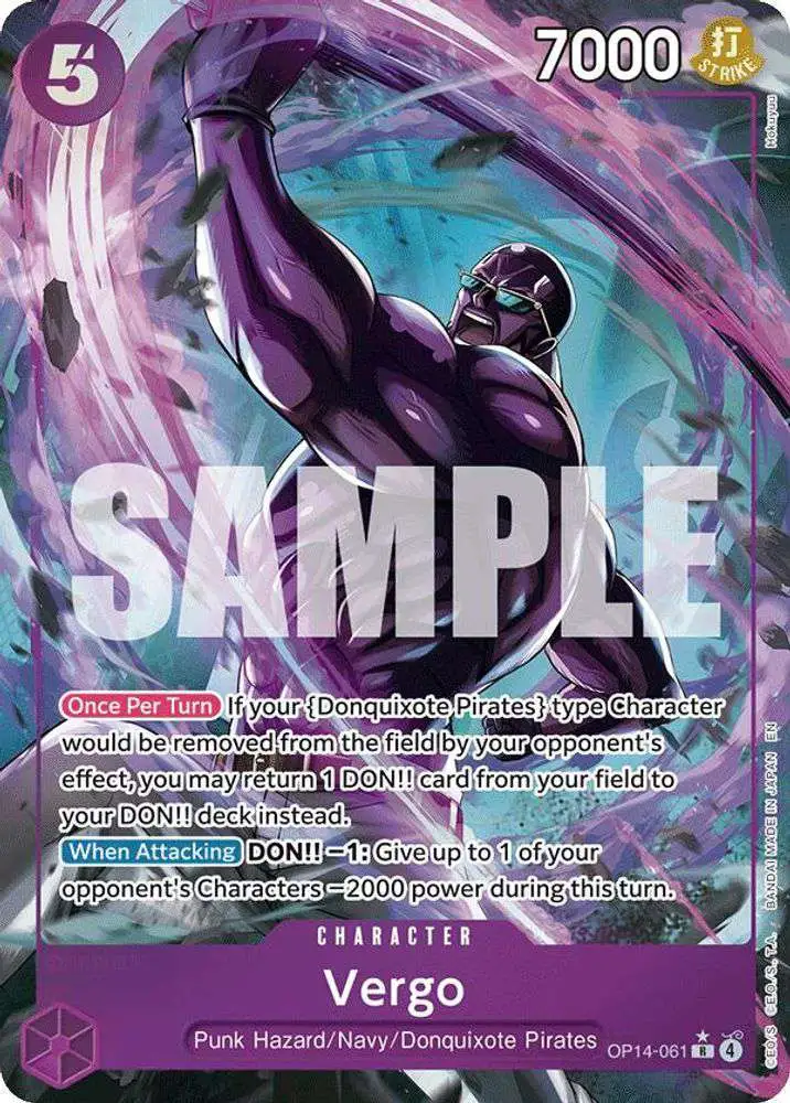 One Piece Trading Card Game The Azure Seas Seven Single Card Rare