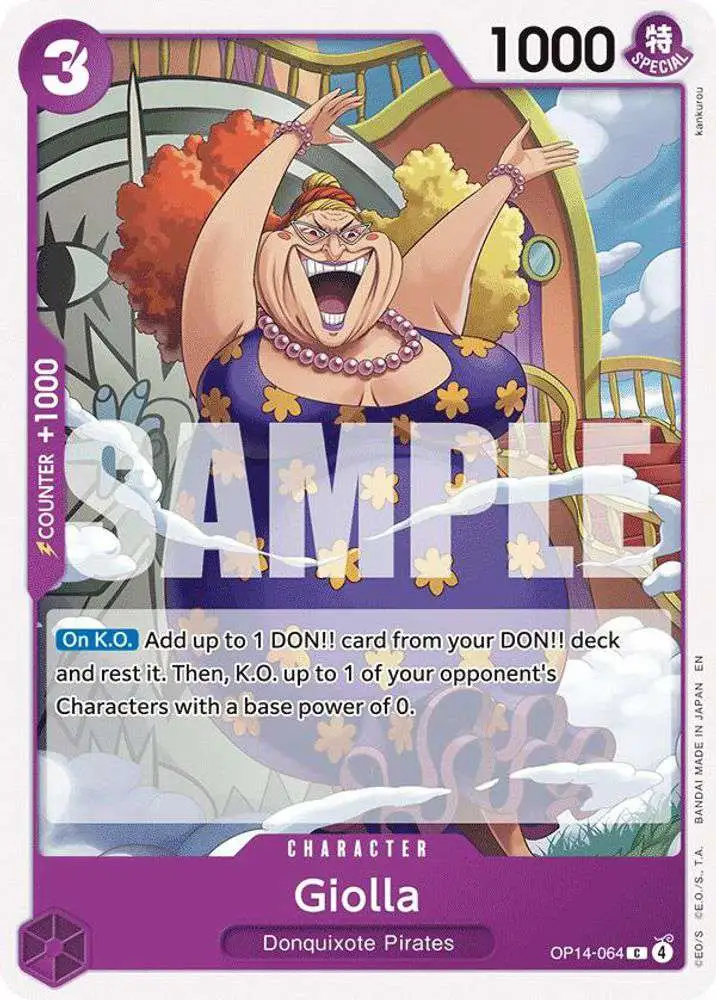 One Piece Trading Card Game The Azure Sea's Seven Common Giolla OP14-064