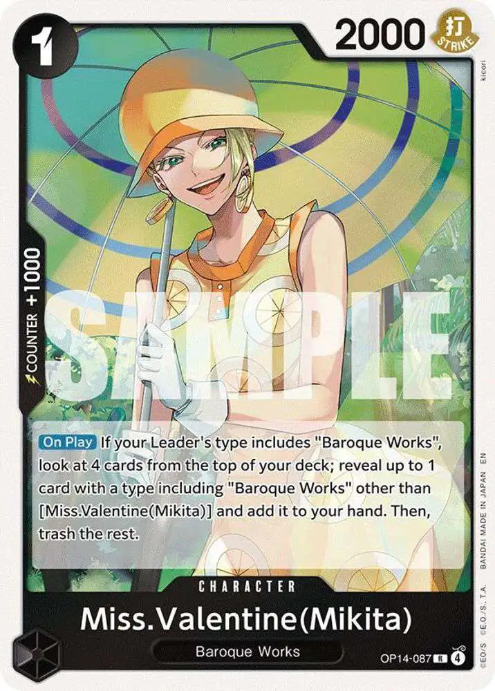 One Piece Trading Card Game The Azure Seas Seven Single Card Rare