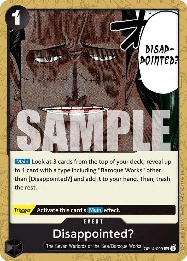 One Piece Trading Card Game The Azure Seas Seven Single Card
