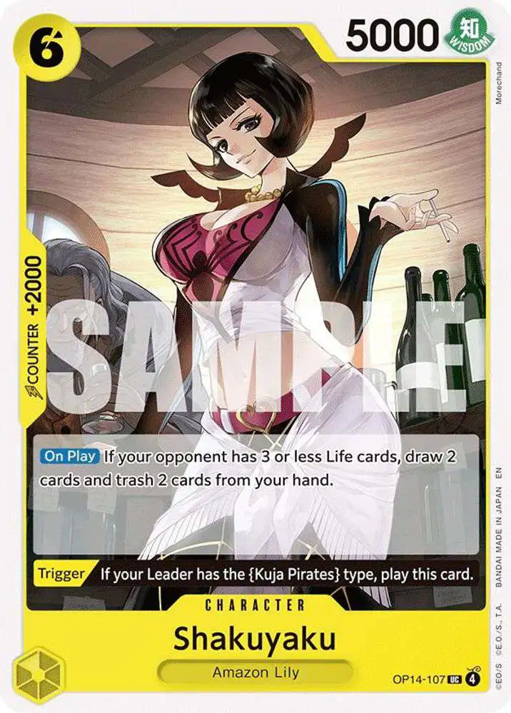 One Piece Trading Card Game The Azure Seas Seven Single Card