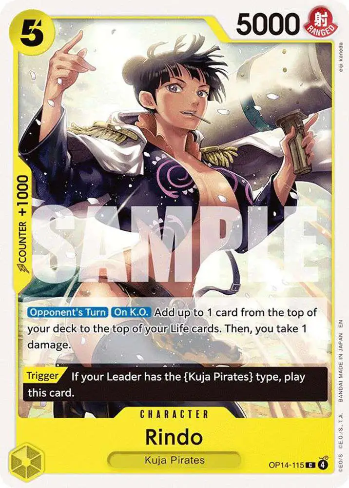 One Piece Trading Card Game The Azure Seas Seven Single Card