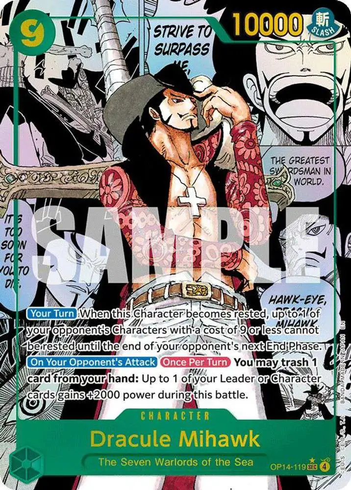 One Piece Trading Card Game The Azure Seas Seven Single Card