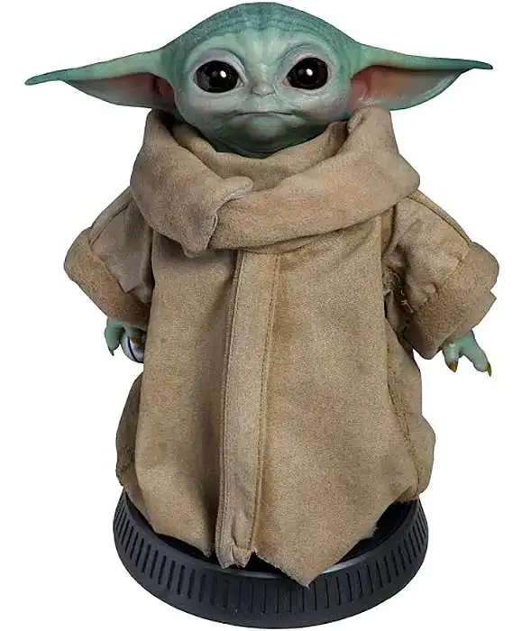 The Child Grogu Baby Yoda Action Figure Mandalorian Star Wars Collectible 