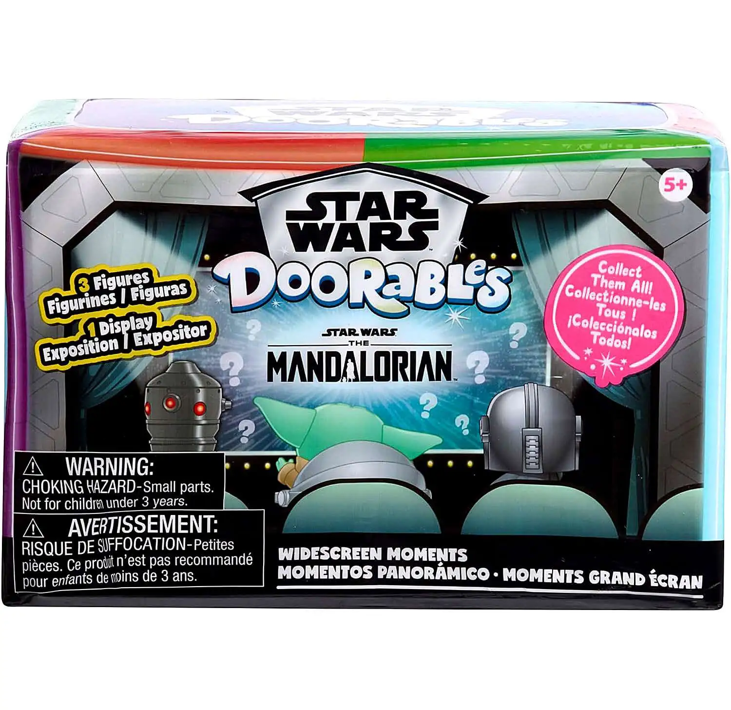 Disney Doorables Star Wars The Mandalorian Widescreen Moments 3-Pack [3 Figures]