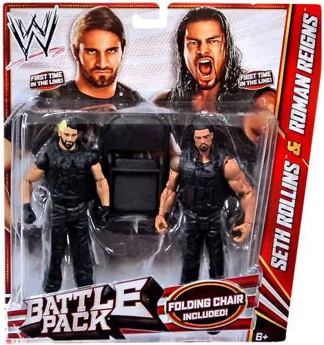Mattel WWE Battle Packs Series 47 Roman Reigns & Rusev Action Figures 
