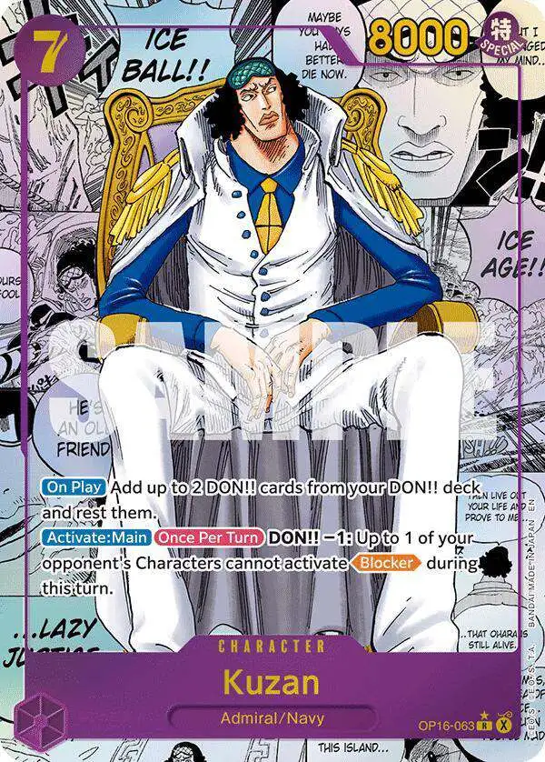 One Piece Trading Card Game The Time of Battle Single Card Rare
