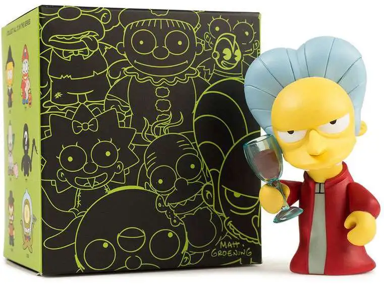 The Simpsons Vinyl Mini Figure Series 1 Treehouse of Horror 3-Inch Mystery Pack [1 RANDOM Figure, Damaged Package]