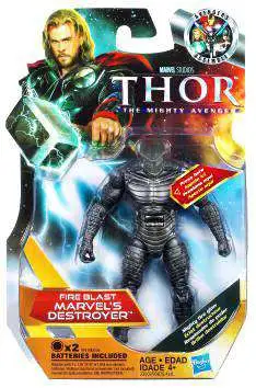 Thor The Mighty Avenger Fire Blast Marvels Destroyer 4 Action Figure 11 ...