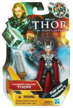 The Mighty Avenger Thor Action Figure #7 [Hammer Smash]