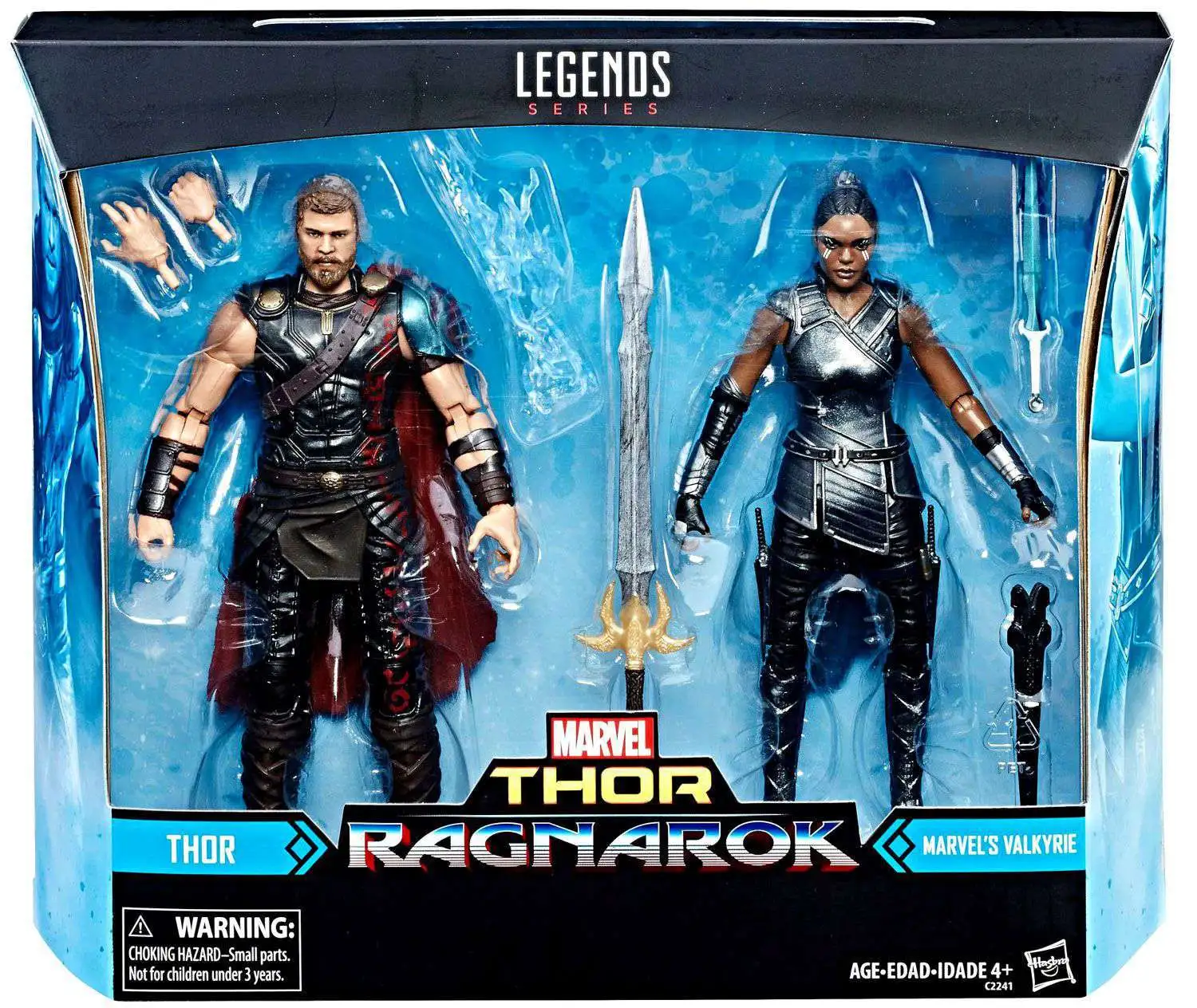  Marvel Legends Thor: Ragnarok 3.75-inch Thor & Hulk 2-Pack for  48 months to 1188 months : Toys & Games