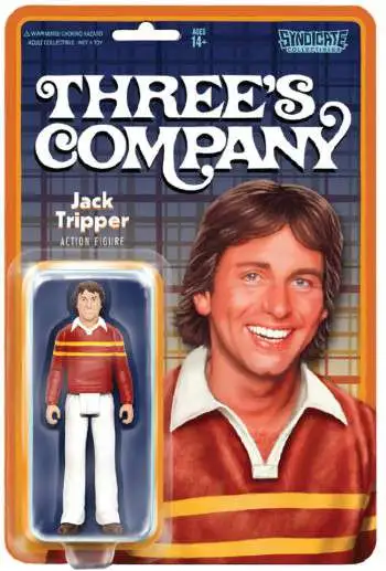 TRICKER'S “JACK collection” 90's vintage Threes Company Retro Jack Tripper Action Figure Syndicate