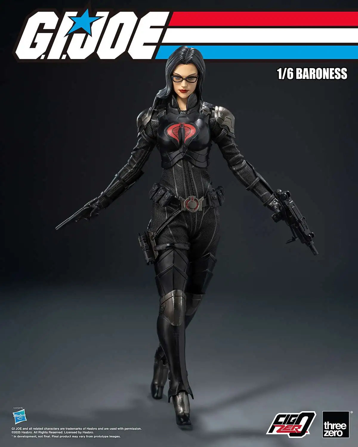 GI Joe FigZero Baroness 12-Inch Sixth Scale Figure (Pre-Order ships January)