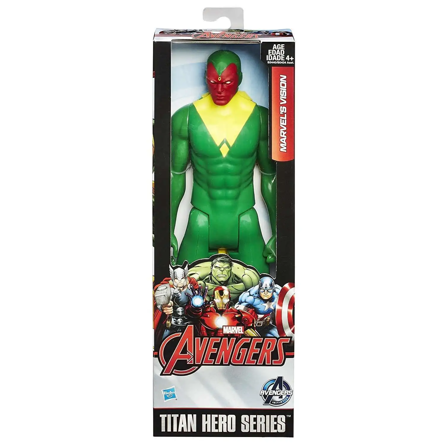 MARVEL Titan Hero Series Action Figures Avengers 12" Vision Captain America Iron 