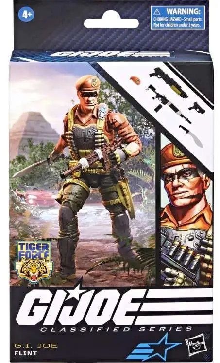 GI Joe Tiger Force Classified Series Flint Exclusive Action Figure #89