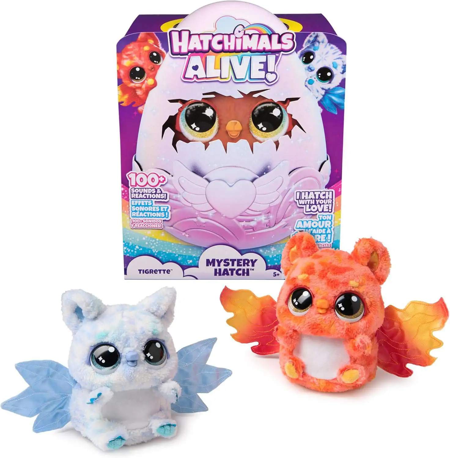 Hatchimals Alive TIGRETTE Exclusive Mystery Hatch [1 RANDOM Interactive Figure!]