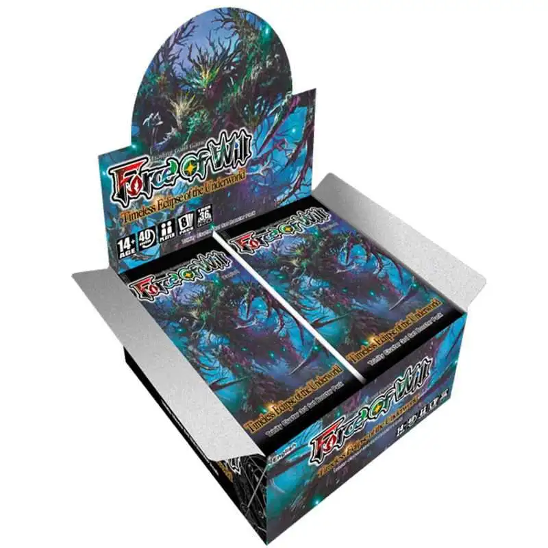 Force of Will Timleless Eclipse of the Underworld Trinity Cluster Booster Box [36 Packs]